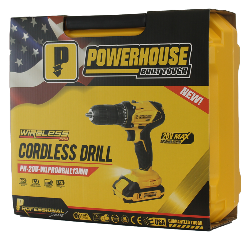 Load image into Gallery viewer, CORDLESS DRILL - PH-20V-WL PRO DRILL 13MM
