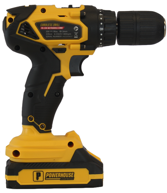 [BARE UNIT] CORDLESS DRILL DRIVER 20V - PH-20V-WLPRODRILL13MM-BU