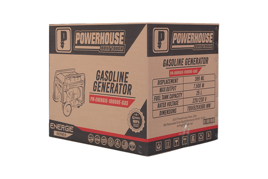 POWERHOUSE ENERGIE SERIES GASOLINE GENERATOR RECOIL START (PH-ENERGIE-10000e-GAS)