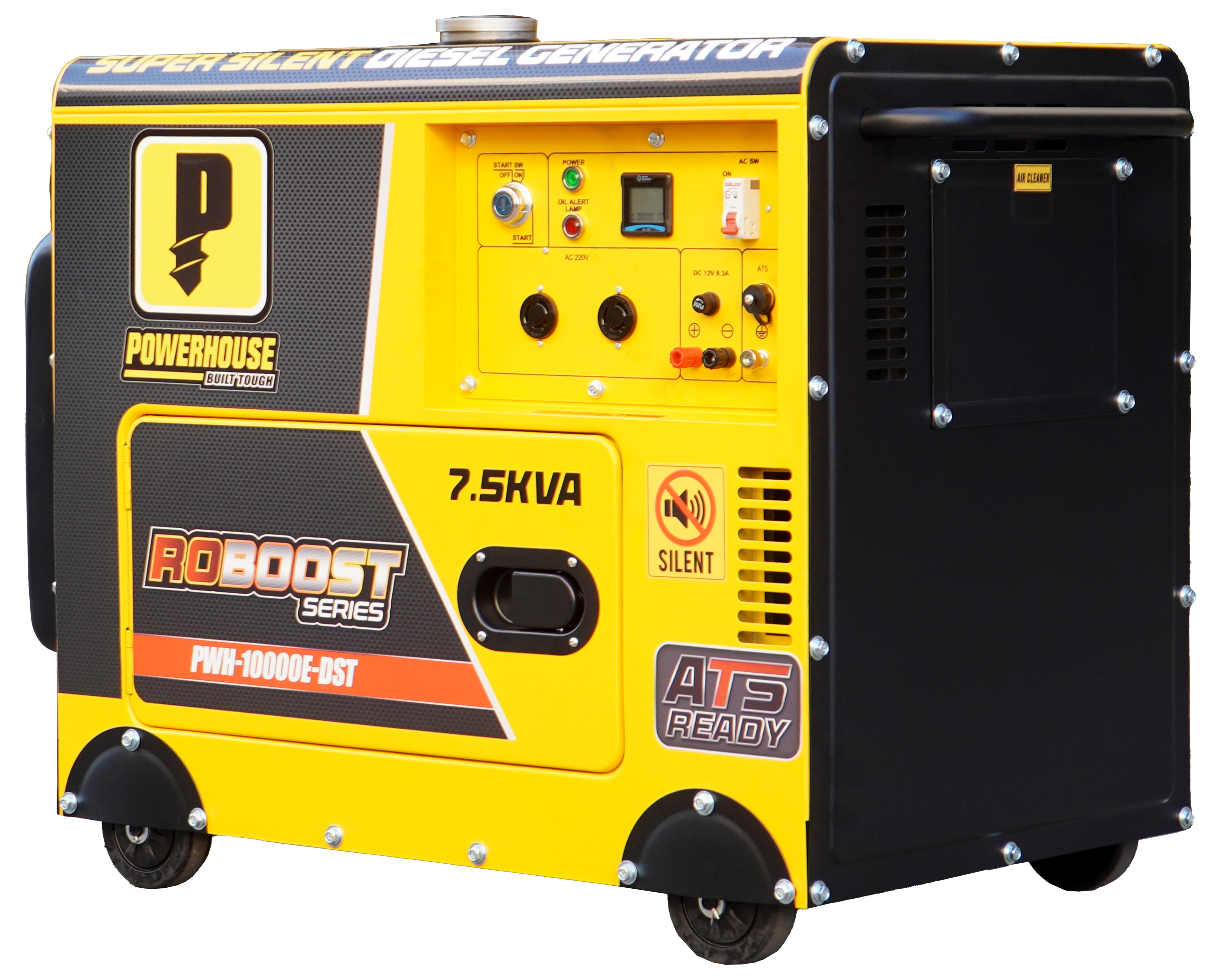 Diesel Generator with Electric Start 7.5KVA – Powerhouse Tools