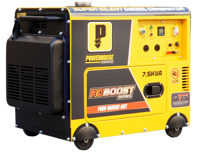 Diesel Generator with Electric Start 7.5KVA – Powerhouse Tools
