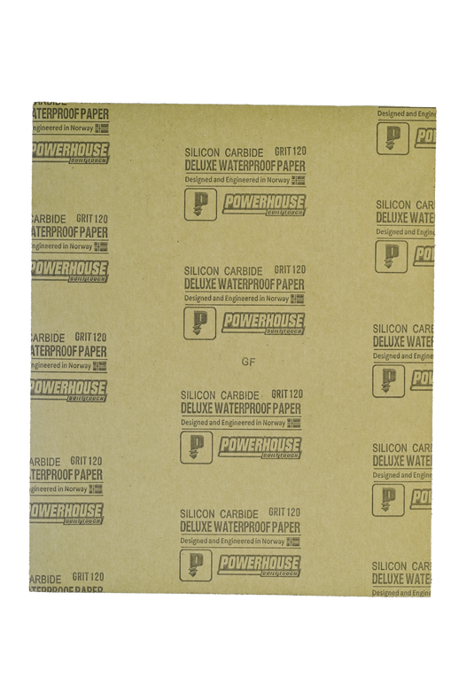 Abrasives - Sandpaper Paper No. 120