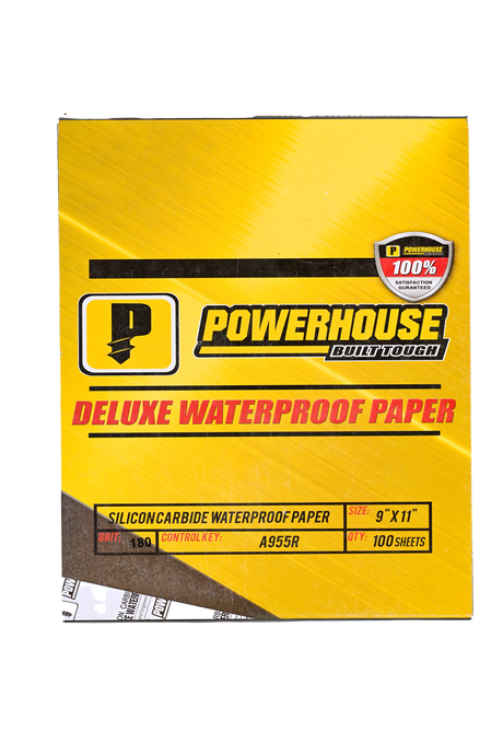 Abrasives - Sandpaper No. 180