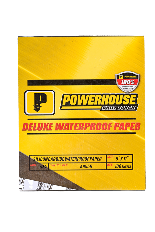 Abrasives - Sandpaper No. 180