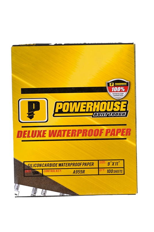 Abrasives - Sandpaper No. 1200