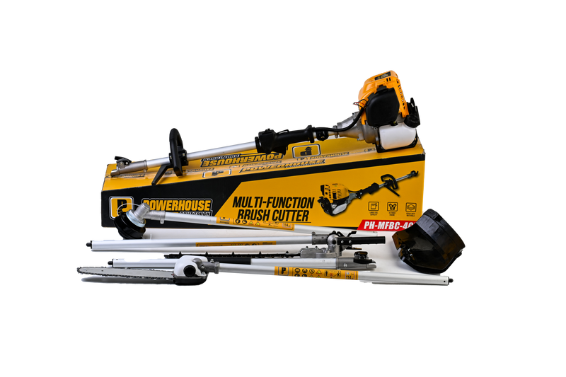 Load image into Gallery viewer, 4-in-1 Multi Function 4 Stroke Bush Cutter (Bush Cutter, Hedge Trimmer &amp; Mini Saw)
