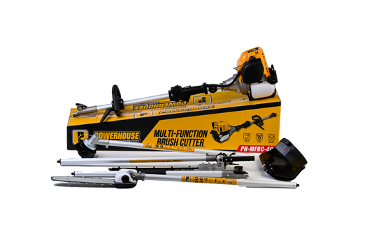 4-in-1 Multi Function 4 Stroke Bush Cutter (Bush Cutter, Hedge Trimmer & Mini Saw)
