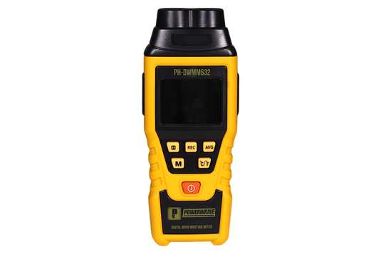 Powerhouse Digital Wood Moisture Meter Multi-Point Measurement Calculator