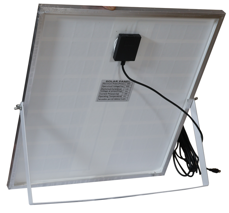 Load image into Gallery viewer, SOLAR DESK/GROUND FAN WITH USB CHARGING PORT PHE-SGF-12
