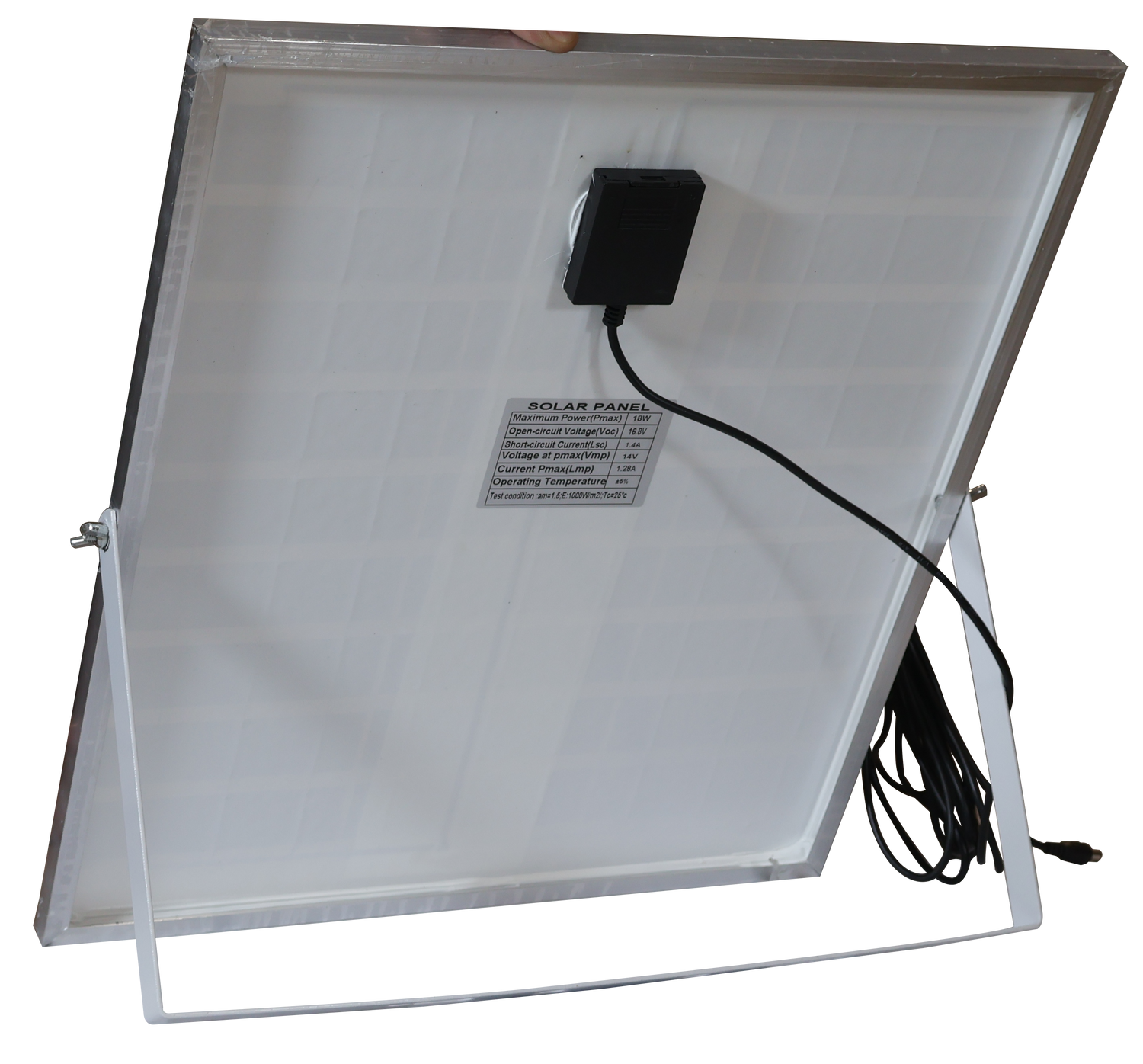 Solar Stand Fan with USB Charging Port 16