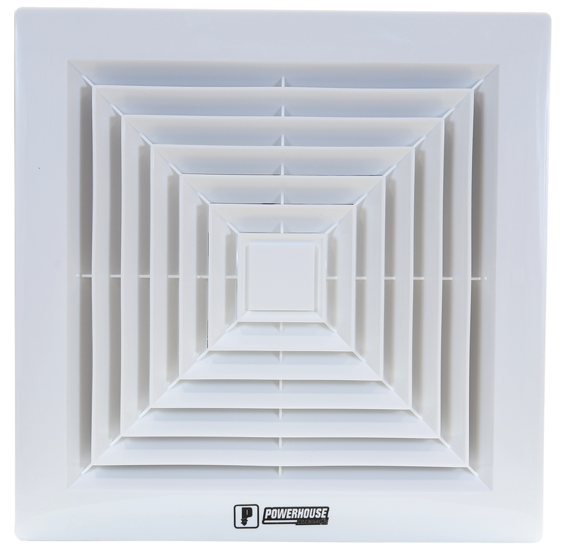 Load image into Gallery viewer, POWERHOUSE ELECTRIC 10IN EXHAUST FAN CEILING MOUNTED VELOCE SERIES (100% COPPER MOTOR/LOW NOISE) PHEEF-VEL-10&quot;
