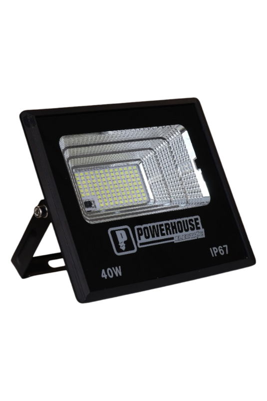 POWERHOUSE ELECTRIC SOLAR FLOOD LIGHT IP67 (SMD) PHE-SFL-SMD-IP67-25W-DL