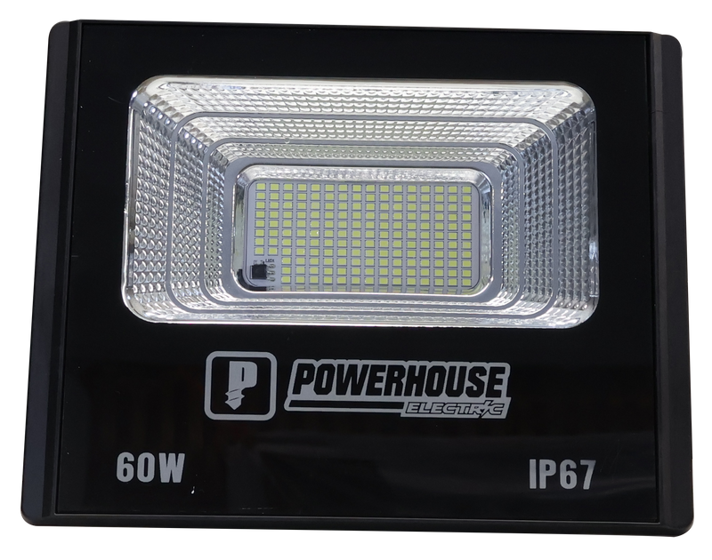 Load image into Gallery viewer, POWERHOUSE ELECTRIC SOLAR FLOOD LIGHT IP67 (SMD) PHE-SFL-SMD-IP67-60W-DL
