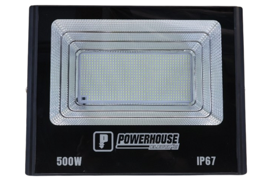 POWERHOUSE ELECTRIC SOLAR FLOOD LIGHT IP67 (SMD) PHE-SFL-SMD-IP67-500W-DL