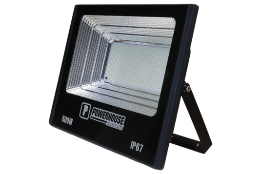 POWERHOUSE ELECTRIC SOLAR FLOOD LIGHT IP67 (SMD) PHE-SFL-SMD-IP67-500W-DL