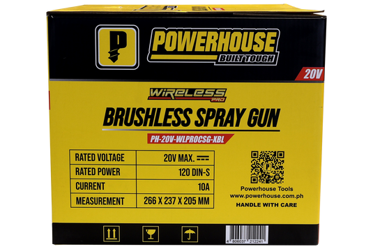 20V Brushless Spray Gun (PH-20V-WLPROCSG-XBL)