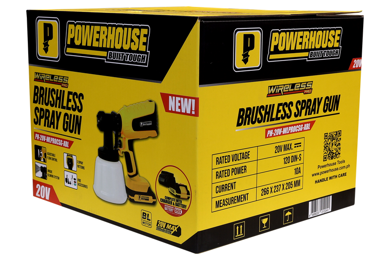 Load image into Gallery viewer, 20V Brushless Spray Gun (PH-20V-WLPROCSG-XBL)
