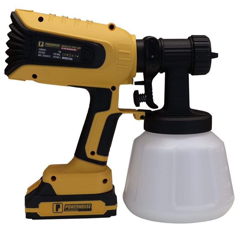 Load image into Gallery viewer, 20V Brushless Spray Gun (PH-20V-WLPROCSG-XBL)
