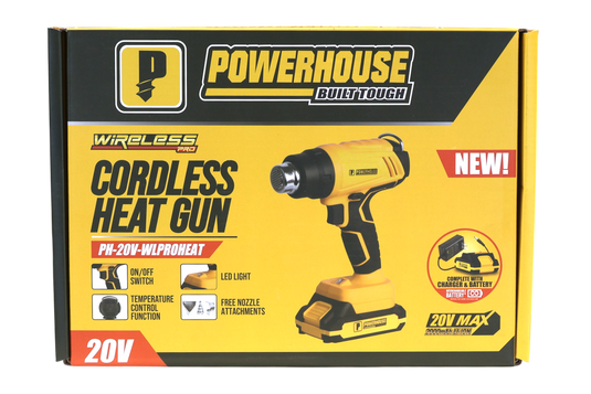 CORDLESS HEAT GUN - PH-20V-WLPROHEAT