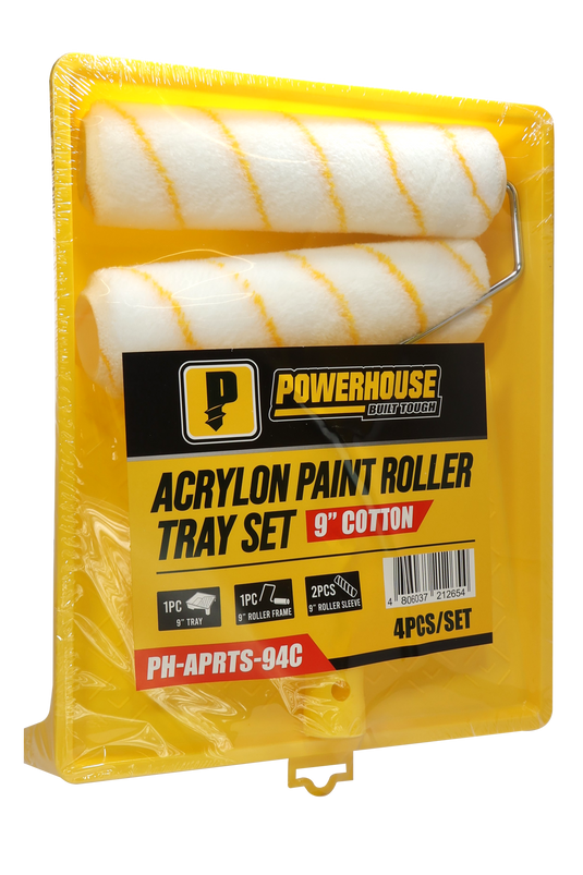 Acrylon Paint Roller Tray Set Cotton Type 9"