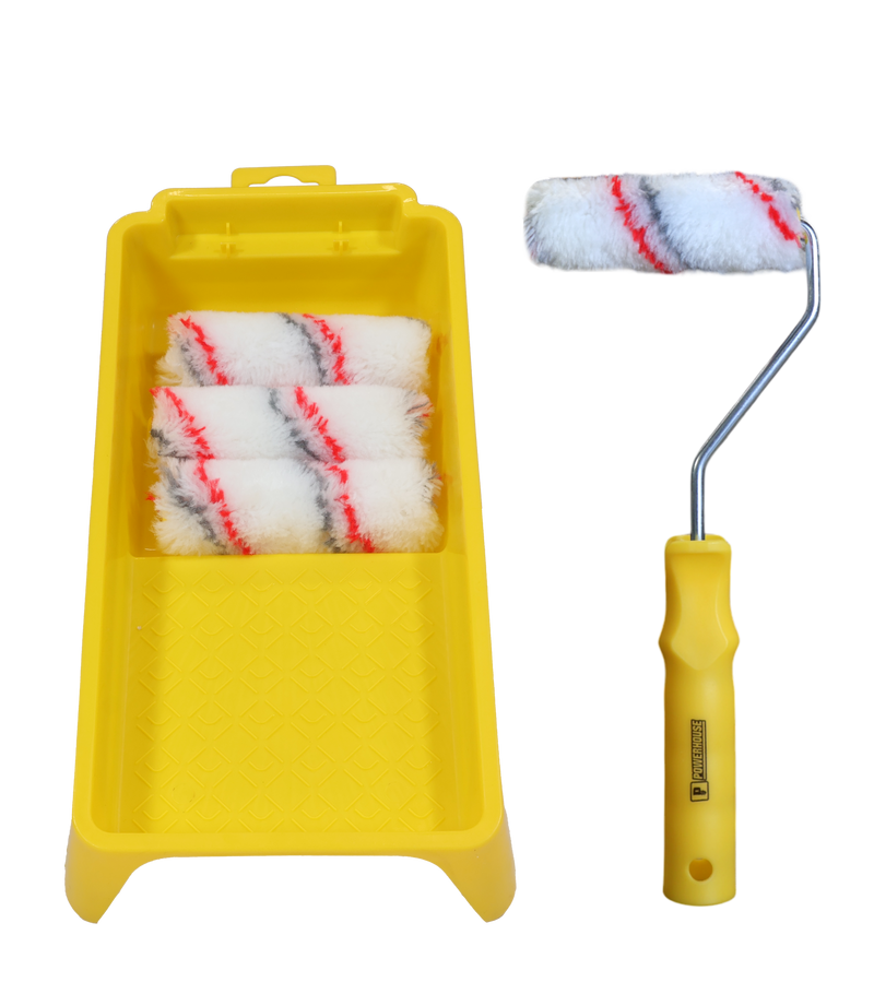 Load image into Gallery viewer, Mini Paint Roller Tray Set 4"
