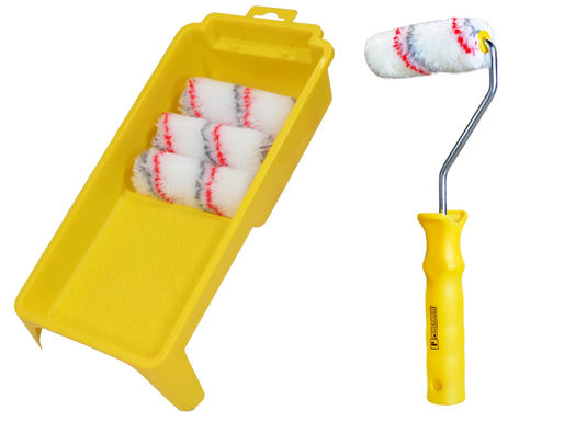 Mini Paint Roller Tray Set 4"