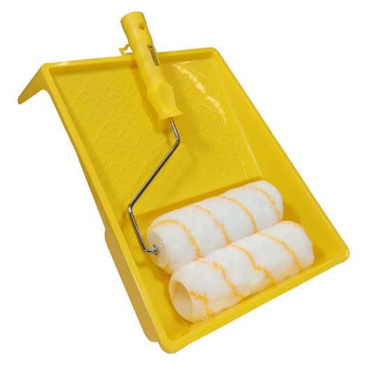 Acrylon Paint Roller Tray Set Cotton Type 7"