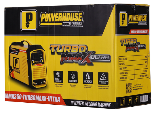 INVERTER TURBOMAXX ULTRA SERIES MMA350-TURBOMAXX-ULTRA