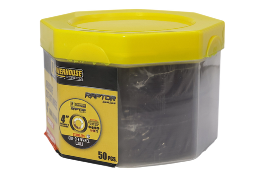 RAPTOR SERIES ABRASIVE CUT-OFF WHEEL FOR STAINLESS - PHRS-CWSS-4