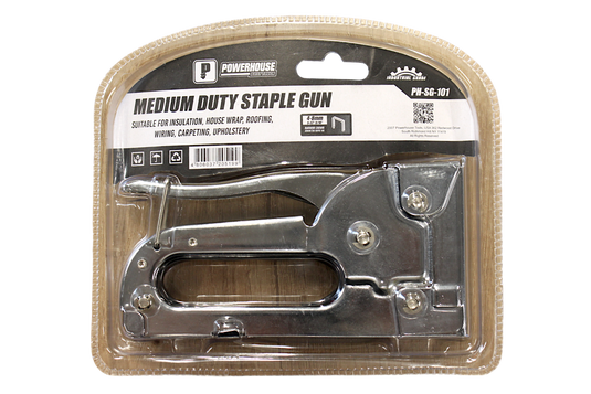 POWERHOUSE STAPLE GUN MEDIUM DUTY