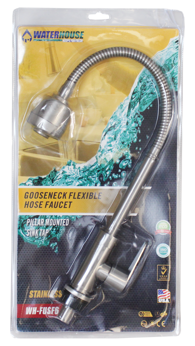 GOOSENECK HOSE FAUCET (STAINLESS SERIES) - WH-FUSF6