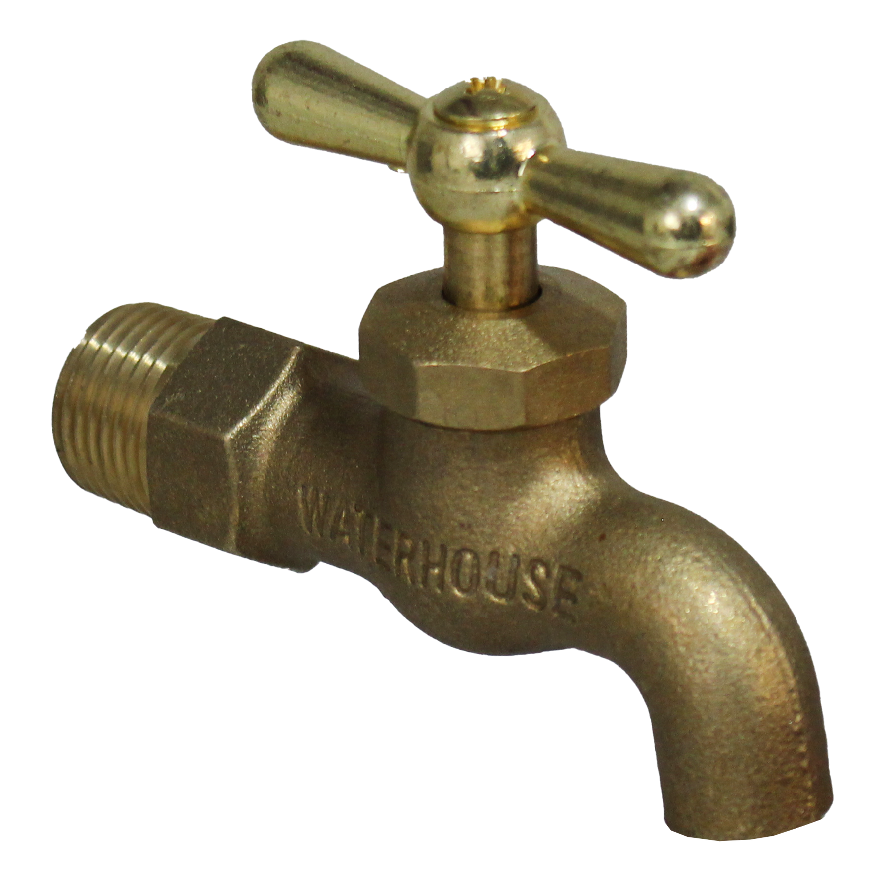 Brass Faucet Hose Bibb 1/2" – Powerhouse Tools