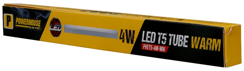 Load image into Gallery viewer, POWERHOUSE ELECTRIC LED T5 WARM WHITE PHET5-4W-WW
