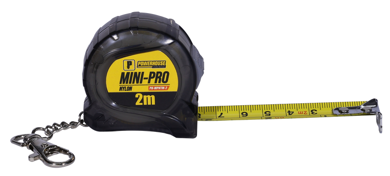 Load image into Gallery viewer, POWERHOUSE MINI PRO NYLON TAPE MEASURE (2M)
