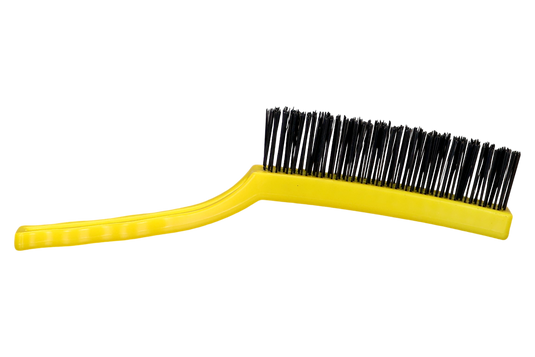 POWERHOUSE STEEL BRUSH W/PLASTIC HANDLE