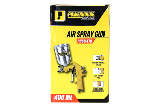 POWERHOUSE GRAVITY TYPE AIR SPRAY GUN (PHSF-F75)