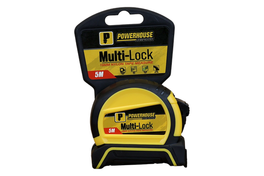 POWERHOUSE MULTI-LOCK NYLON TAPE MEASURE