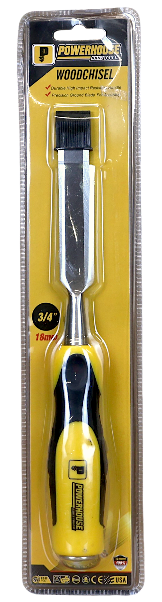 Load image into Gallery viewer, POWERHOUSE DYNA GRIP WOOD CHISEL

