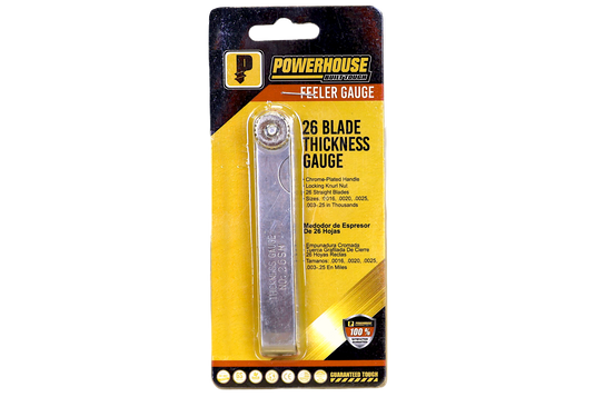 POWERHOUSE FEELER GAUGE