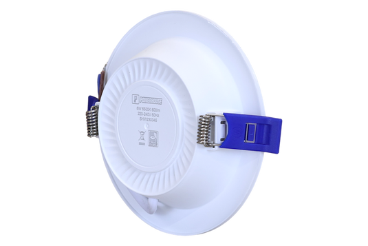 Dom6 Led LED Recessed Downlight Round 6W Daylight – Powerhouse Tools