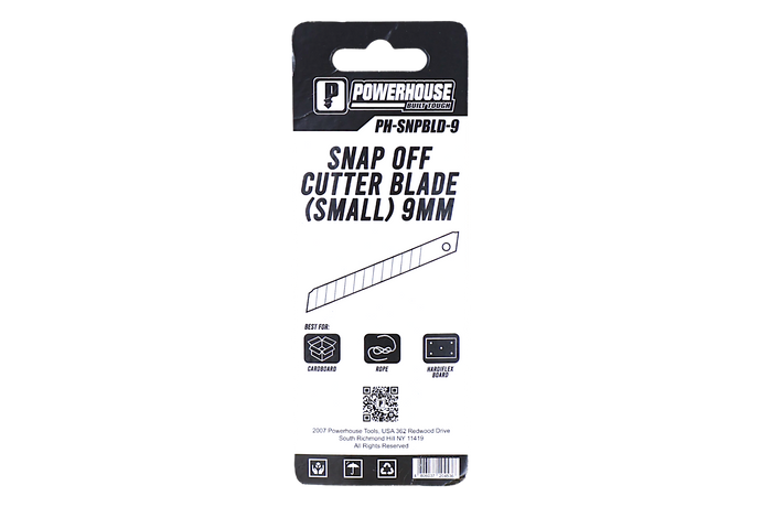 POWERHOUSE SNAP-OFF CUTTER BLADE REFILL SMALL (PH-SNPBLD-9)