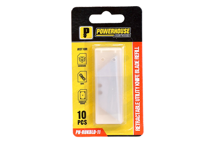 POWERHOUSE RETRACTABLE UTILITY BLADE REFILL (PH-RUKBLD-11)