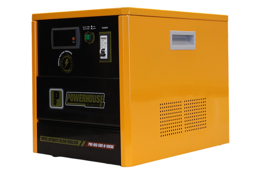 ELECTRIC DIGITAL AUTOMATIC VOLTAGE REGULATOR (SERVO MOTOR CONTROL) KVA PHE-DIG-SVC-N-10KVA