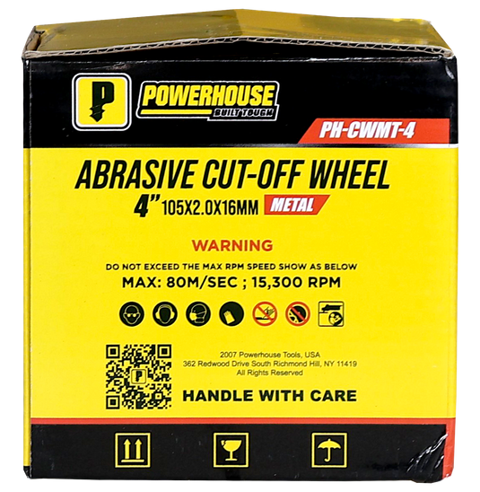 ABRASIVES CUTTING WHEEL FOR METAL - PH-CWMT-4