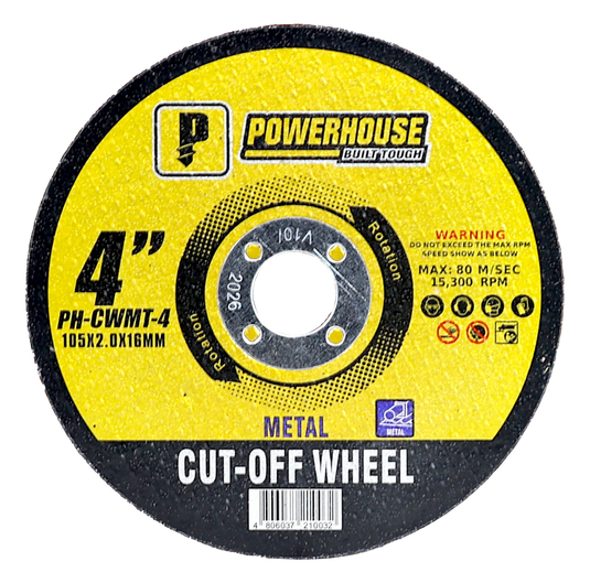 ABRASIVES CUTTING WHEEL FOR METAL - PH-CWMT-4