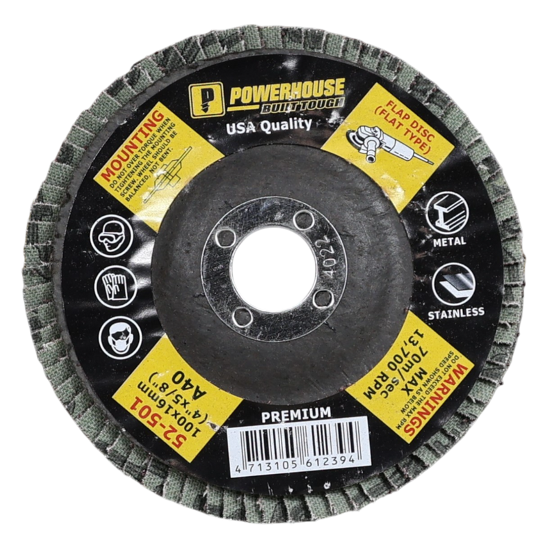 Load image into Gallery viewer, ABRASIVE FLAP DISC  40 - PH-FLDC-40 A-40
