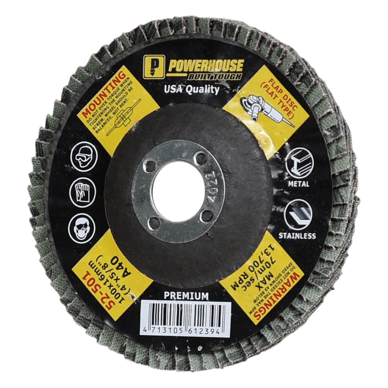 Load image into Gallery viewer, ABRASIVE FLAP DISC  40 - PH-FLDC-40 A-40
