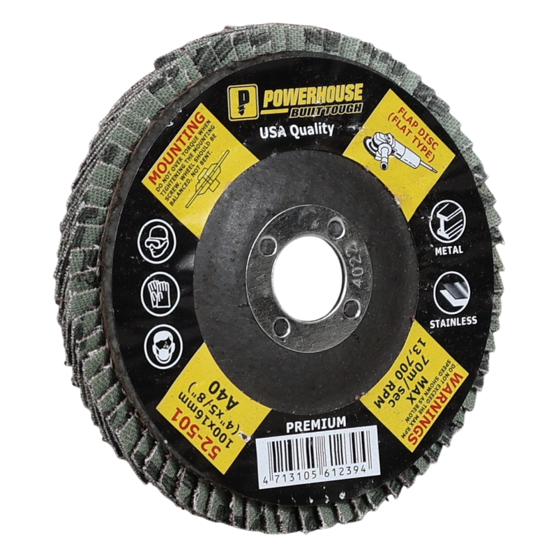 Load image into Gallery viewer, ABRASIVE FLAP DISC  40 - PH-FLDC-40 A-40
