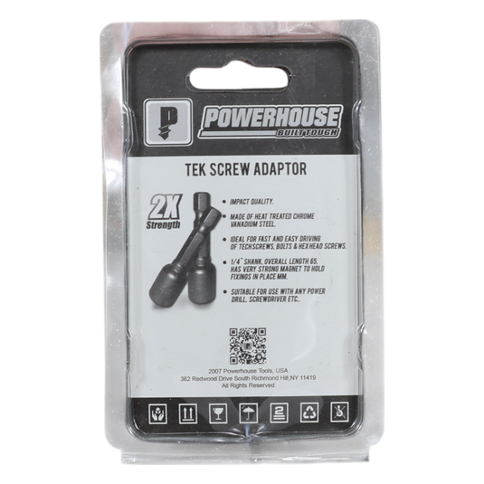 TEK SCREW ADAPTOR WITH MAGNET 8 MM X 65MM