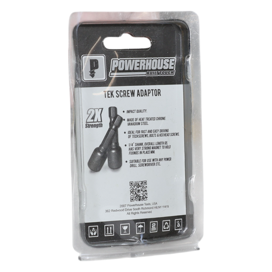 TEK SCREW ADAPTOR WITH MAGNET 8 MM X 65MM